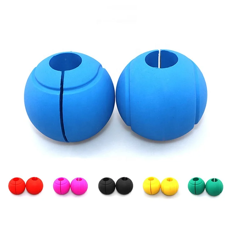 Silicone dumbbell grip