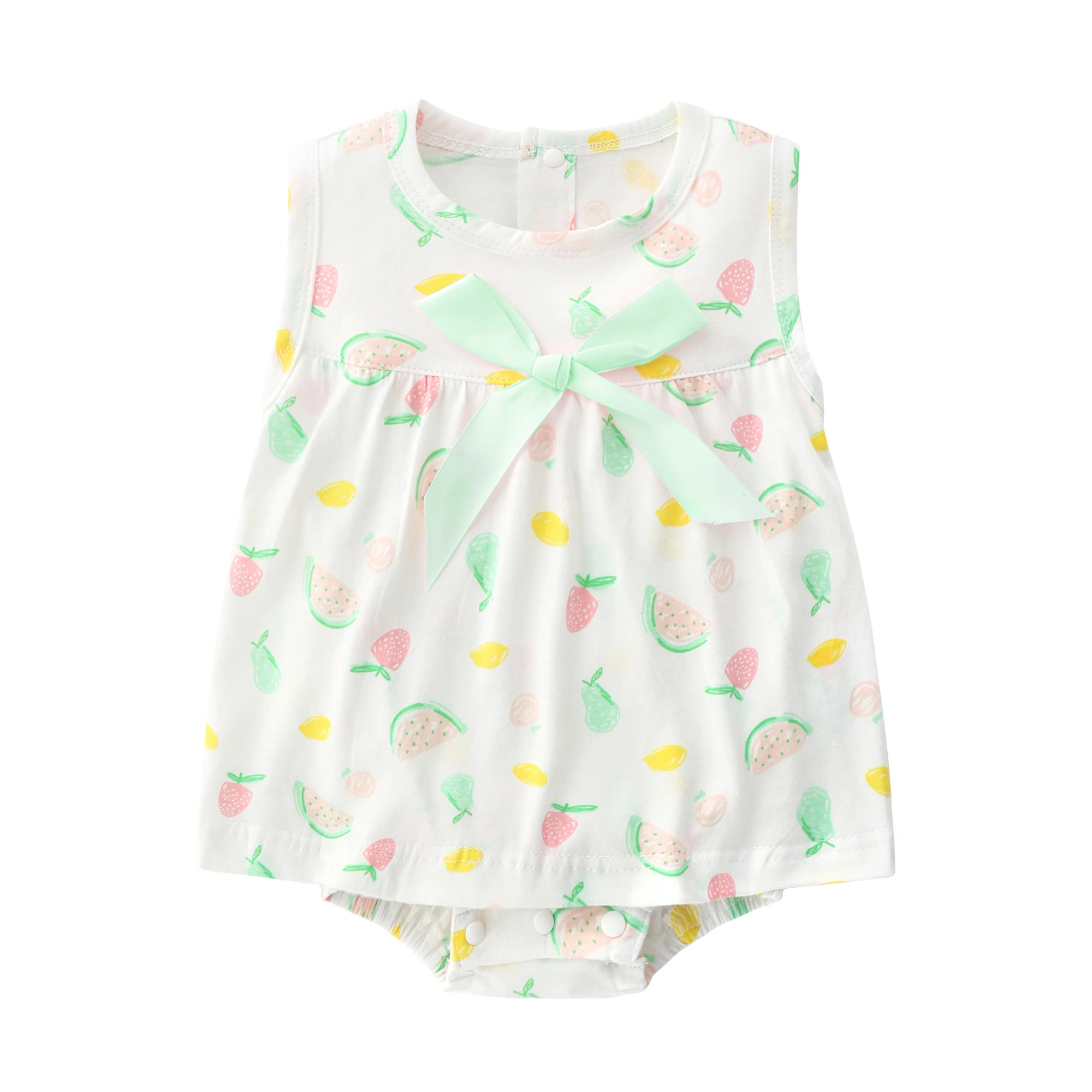 Cute Carrot Printed Newborn Baby Romper Baby Online Clothes Baby Dress New Style