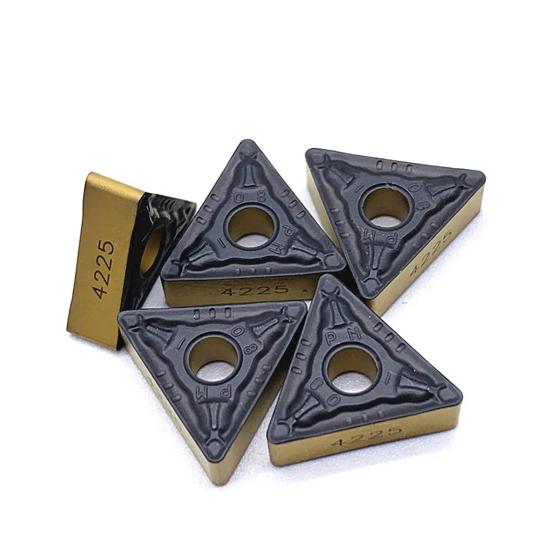 TNMG160408-PM 4225 Carbide Insert High Quality External Turning Tool Lathe Tool CNC machine parts lathe turning TNMG 160408