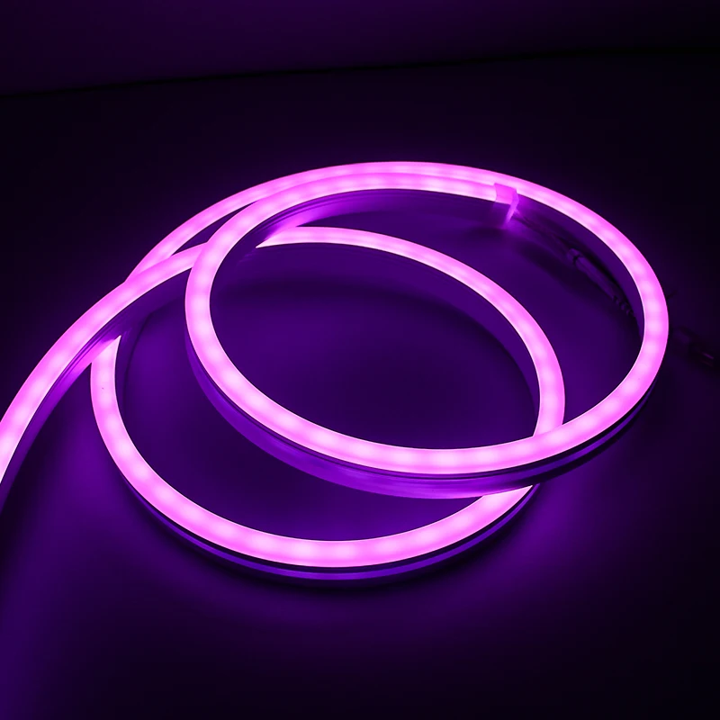 Factory price Neon Strip Light 10*18mm Size IP68 60leds/M Neon Tube For  Building Lighting