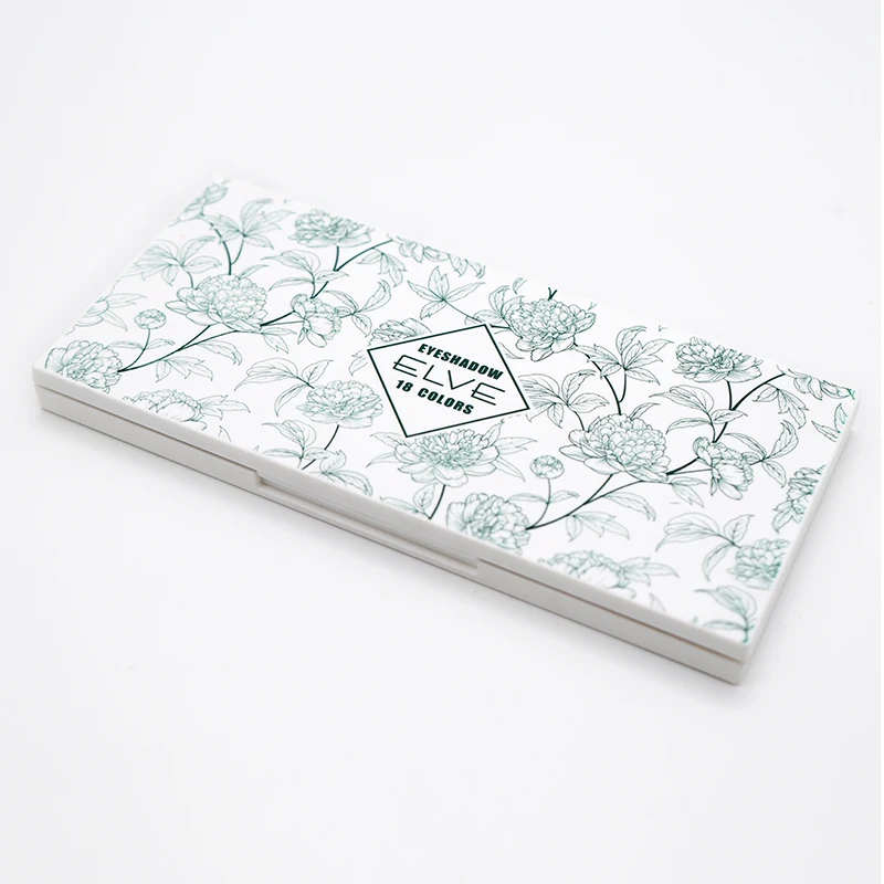 Водонепроницаемая матовая палитра теней для век