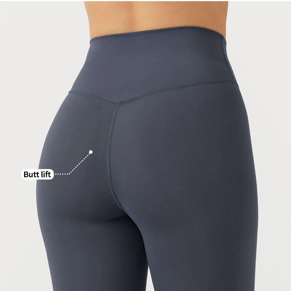 MIQI Ruched High Waisted Anti Cellulite Tummy Control Butt Lift Workout Pants Running Gym Womens Yoga Leggings