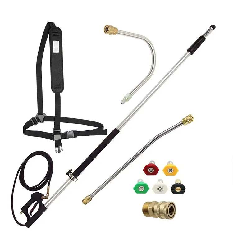 Extendable Hose Pressure Hydro Jet Washer Wand with Auto Watering Sprayer Nozzle for Garden Car wash