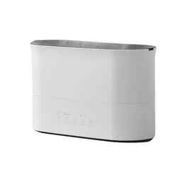 2 in 1 warm and cool mist home use room ultrasonic aromatherapy diffuser 2L top fill smart flame fire electric air humidifier