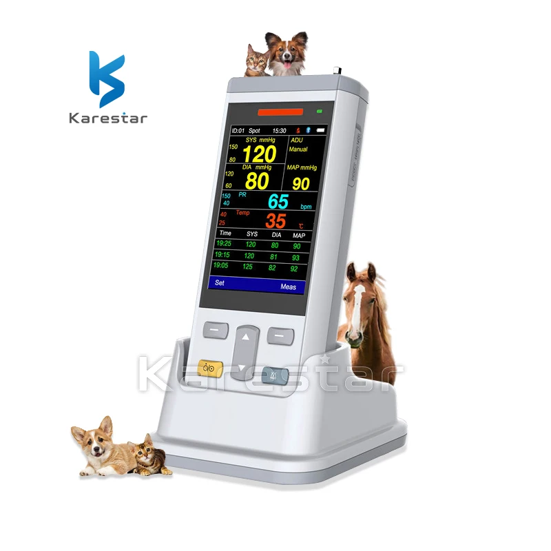 Karestar VET Handheld Vital Sign Monitor K-T10 veterinary vital sign monitor for animal