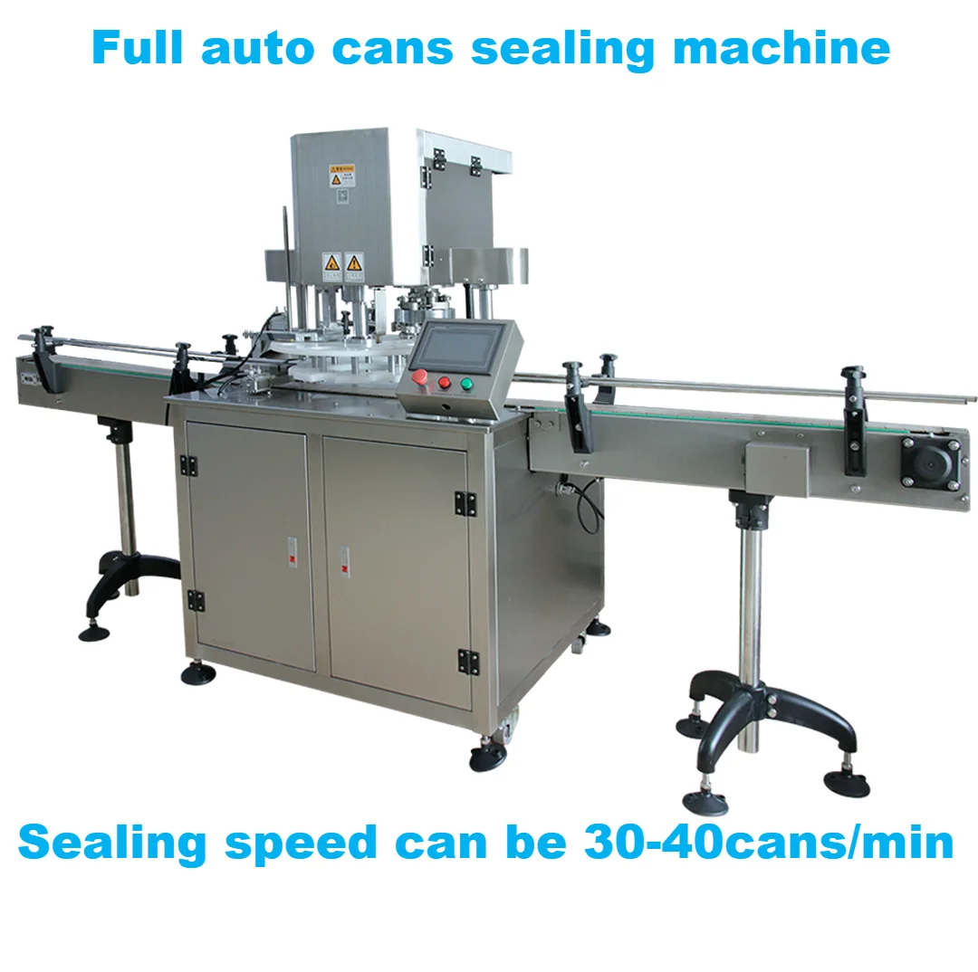 Drinks production line barbecue sauce mango lemon juice carbonate beverages beer soda filling can sealing packing machine