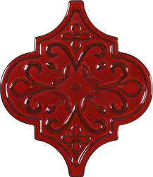 Конкурентоспособная цена мозаичная плитка красного цвета с 3d рисунком 173*150 мм китайская керамическая настенная для ванной и кухни