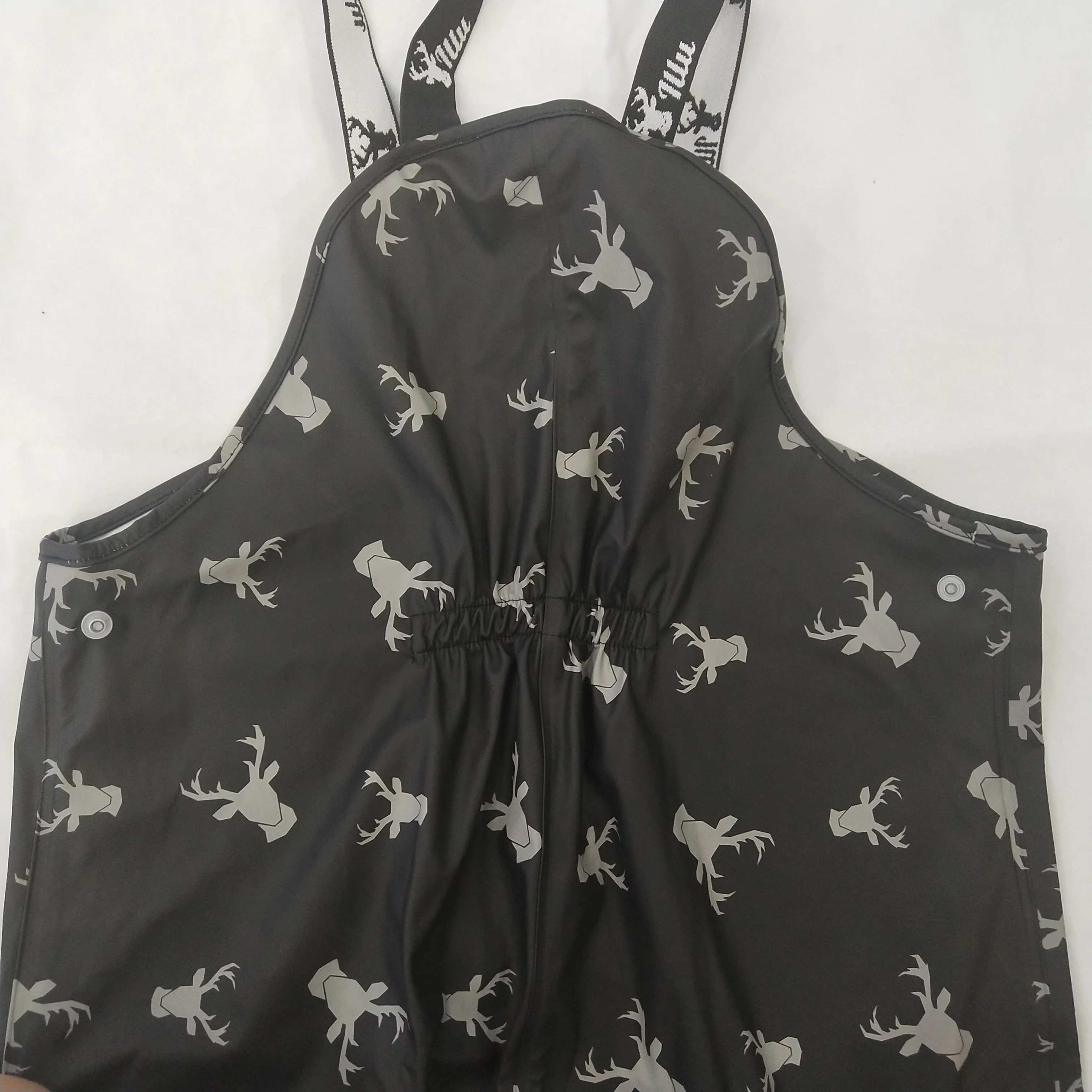 Stocked waterproof  XOPT-TECH single layered 100% FULL PRINT PU rain suit set for kids with hood insulated manufacturer