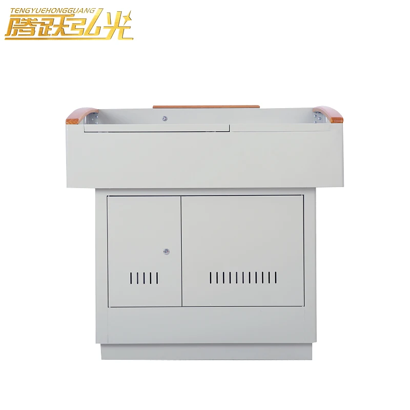 School office furniture conference room Multimedia reversible podium for multimedia classroom Style five