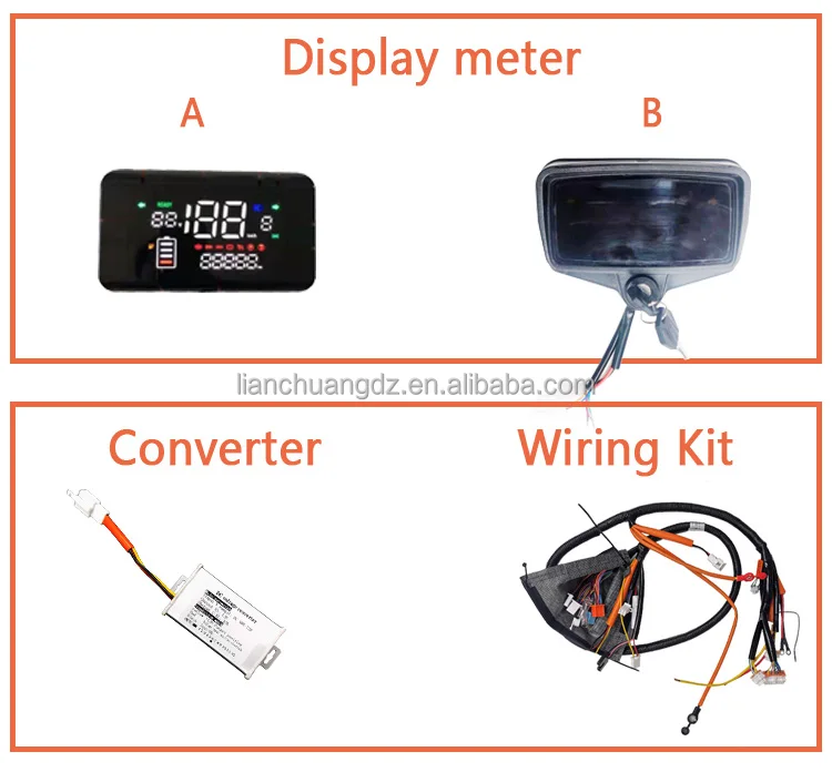 MEIDISI 10 inch 1000w 60/72v motorcycle modification Kit Electric Motorcycle scooter Hub motor kit