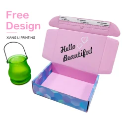 2023 Manufacturer Custom Printed Color Cardboard Mailer Shipping Postal Box Paper Packaging Corrugated Shipping Box For Garment