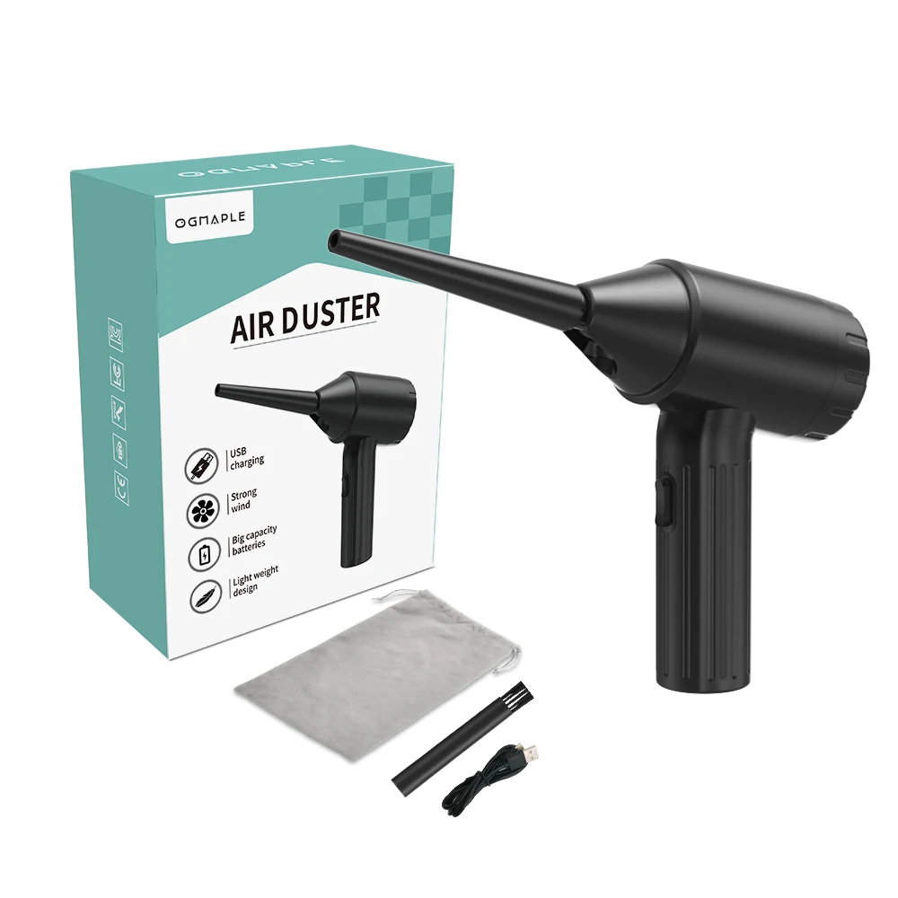 Brushed motor fast car charge Car handheld mini cordless air blower portable 6000mAh large battery AD24A