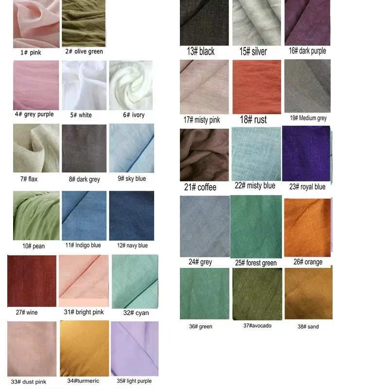 Natural Washed Linen Bedding _ Flax Linen Bed Sheets Set _ Set Natural Linen Sheets - Sheet Set