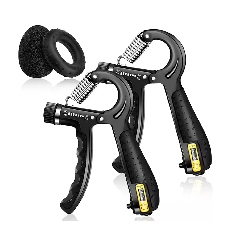 Top Selling Exercise Gym Finger Forearm Carpal Muscle Workout Adjustable Hand Grip Exerciser Handgripper