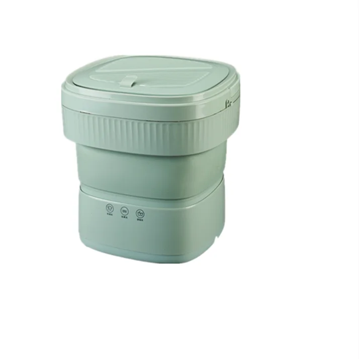 
 Электрическая Однотрубная погрузка 2021 новая модель 12 В постоянного тока мини Портативная стиральная машина Складная для путешествий  