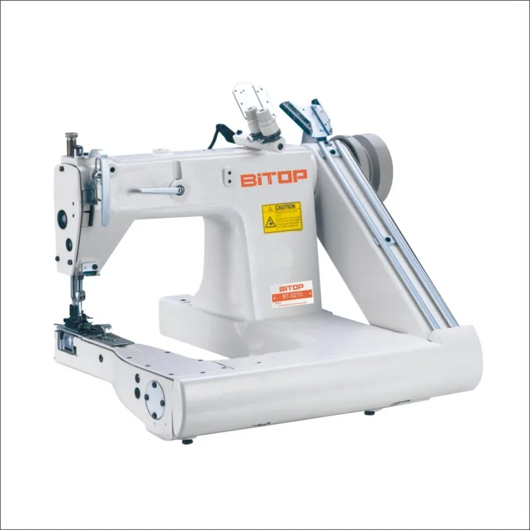 Two and three needle feed off the arm sewing machine with puller for shirts jeans