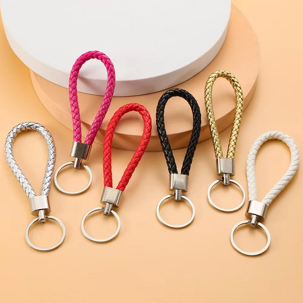 Manufacturer direct selling car key chain pendant color key chain household key pendant