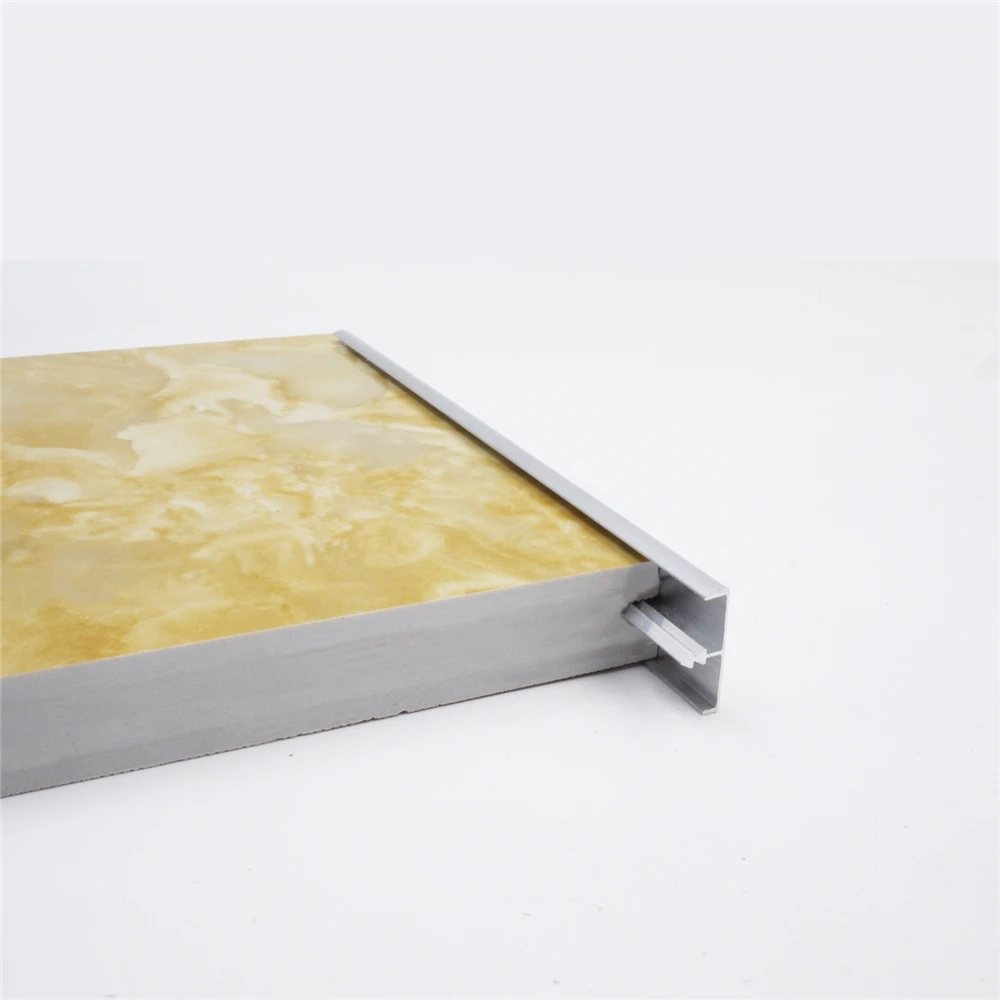 LENWA Factory Aluminum T Edge Trim for Panel and Furniture Edge Banding