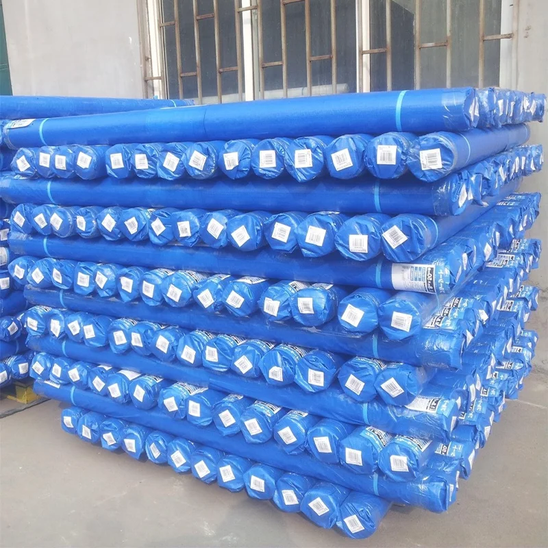 Factory Price Waterproof 100% Virgin Pe Material Colorful Blue White Pe Tarpaulin