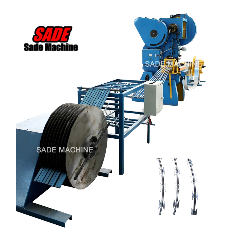 Automatic Razor Barbed Wire Making Machine/razor Blade Making Machine Manufacturing Equipment