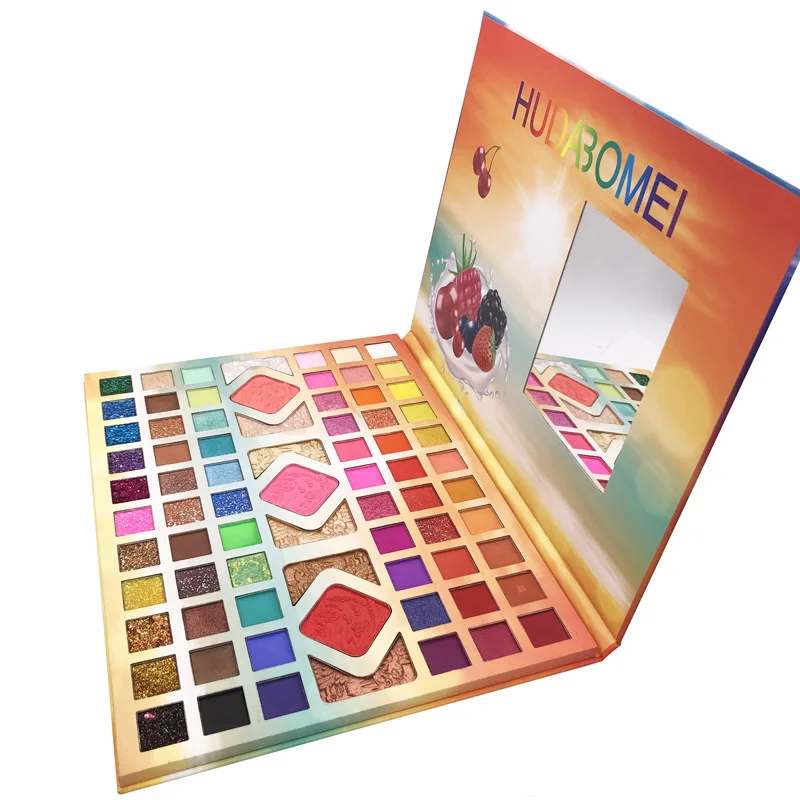 
Cosmetic Natural 84 Color Big Eyeshadow Makeup for Resale Private Label Makeup Palette Eyeshadow 