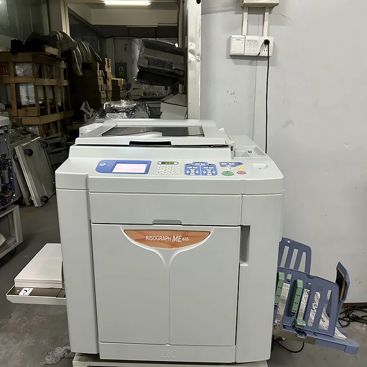 A3 150 ppm Used Riso Printer High Speed Original Photocopier machine  for RISO ME635 Digital Duplicators machine