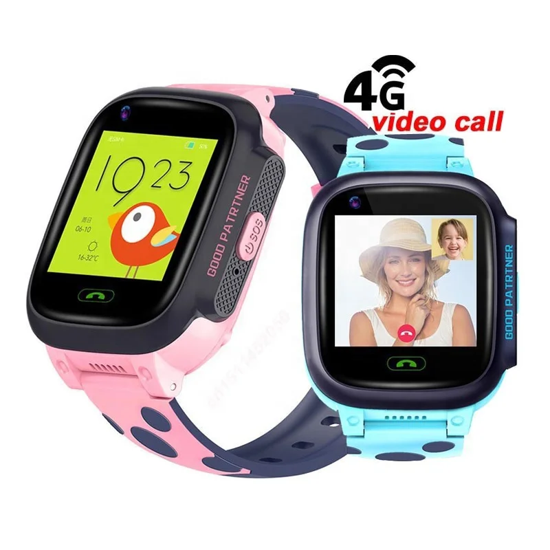 4G Kids Smart Watch IP67 Waterproof Smartwatch GPS wifi Tracker Camera Video Call Watch Baby SIM Y95 PK A36E