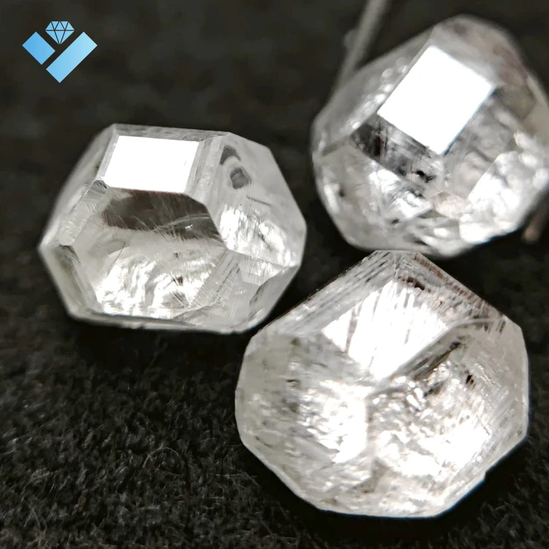Wholesale Hpht Lab Grown Rough Diamond A+ Grade Uncut Hpht 3-5ct Synthetic Lab Diamond Rough