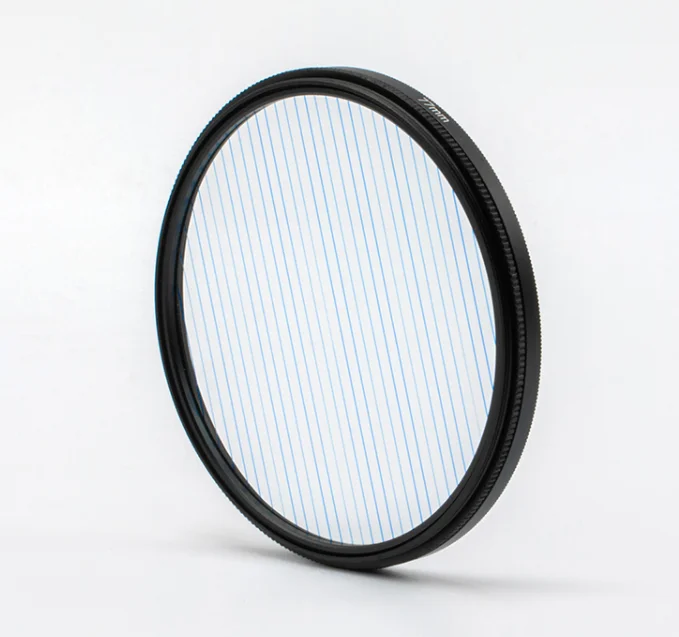 Flare filter blue 82 mm