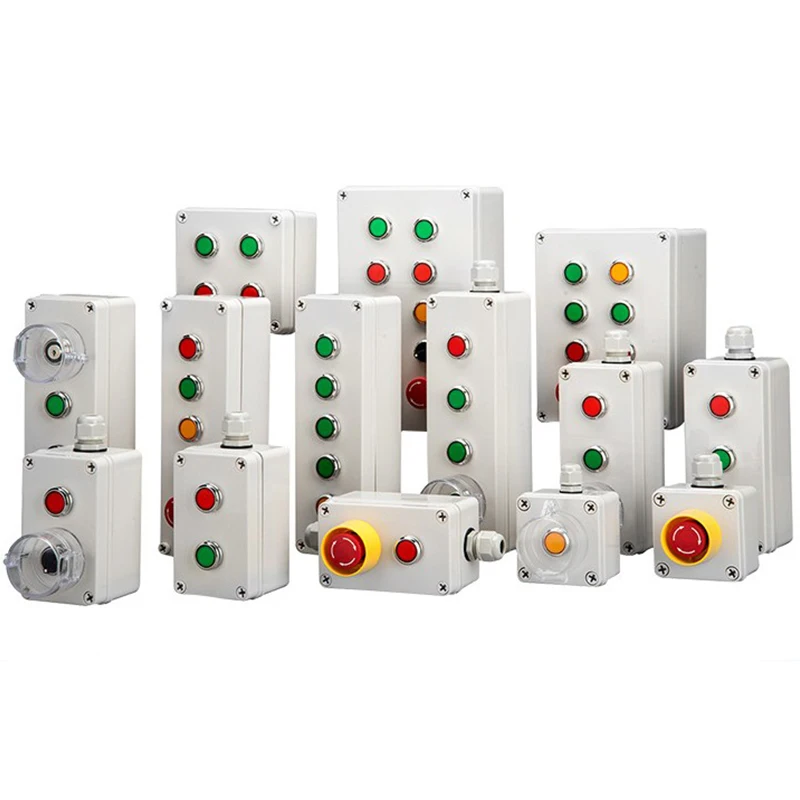 Manufacture Outdoor Polyester Explosion-proof Single Phase 220VAC Electrical Wire Connection Junction Box