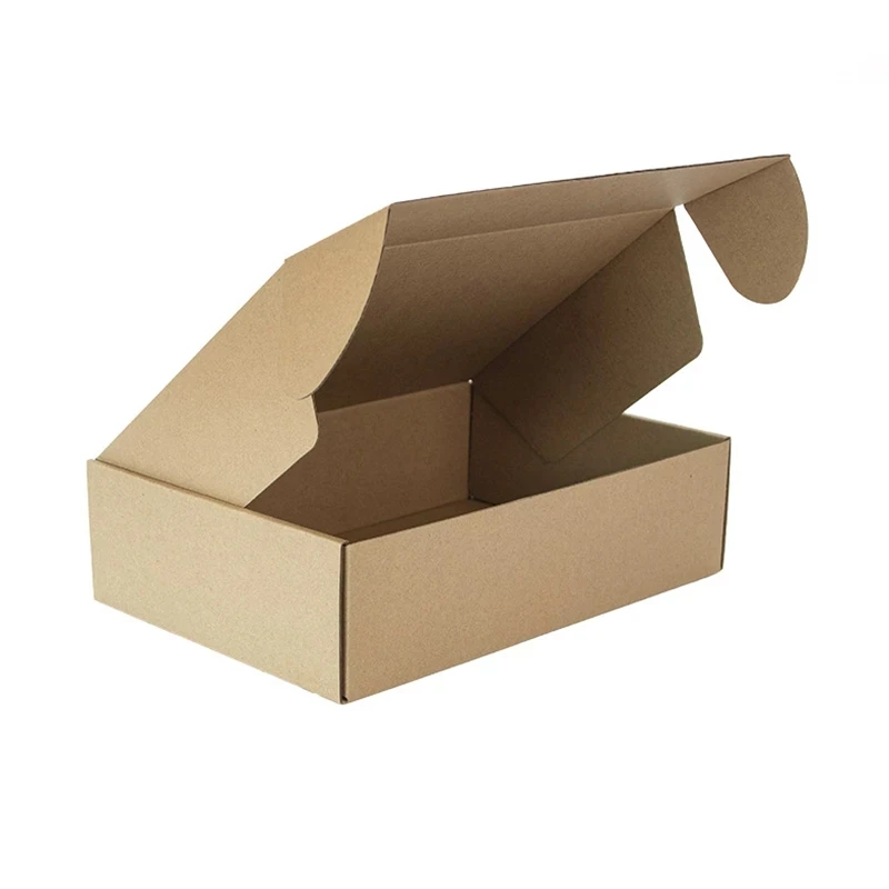 OEM Small Corrugated Paper Box Packaging Boxes DIY Blank Craft Cardboard Courier Box
