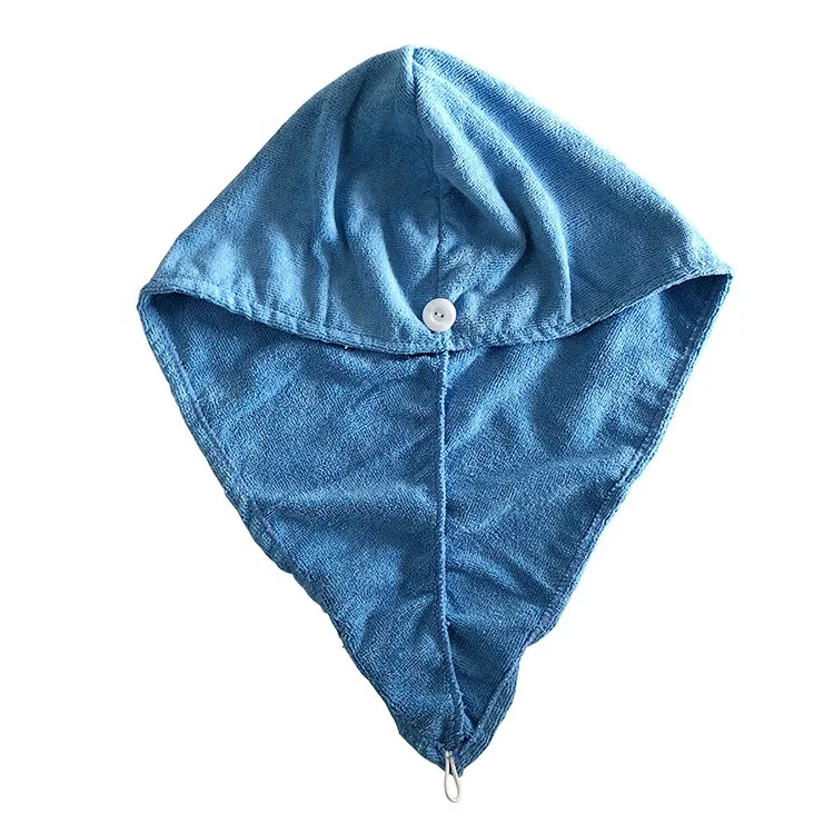 
Promotional Adult Women Quick Dry Microfiber Bath Hair Cap 
