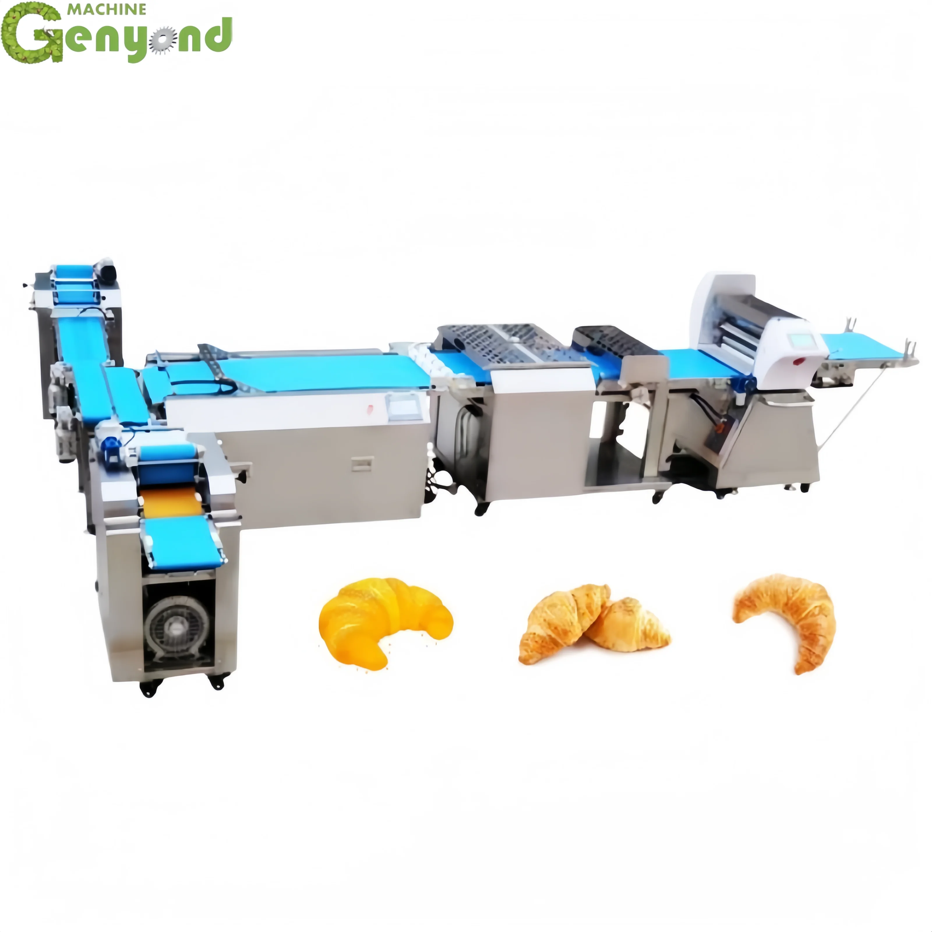 Genyond industrial Automatic Bakery Equipment Bread Making Machine Production Line
