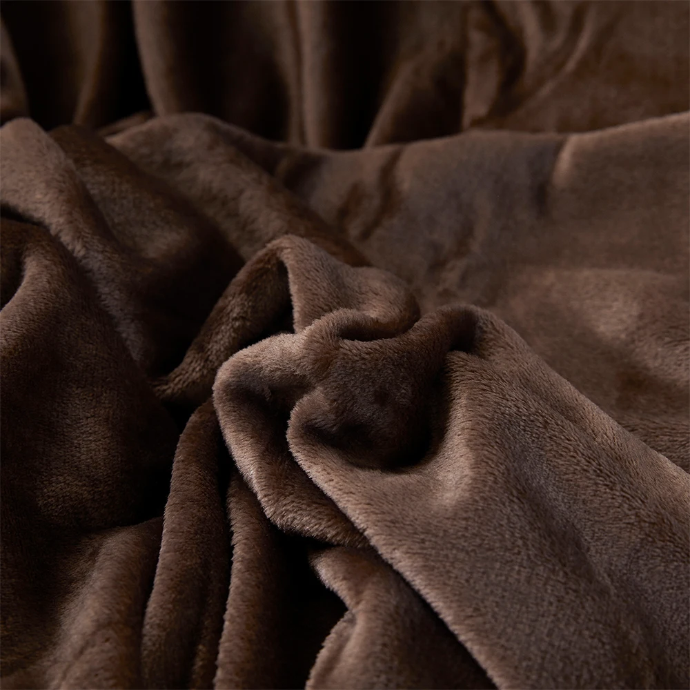 Custom Hot Sale Warm Soft Cozy Cobijas Fashion Manta De Invierno Microfiber Flannel Fleece Blanket
