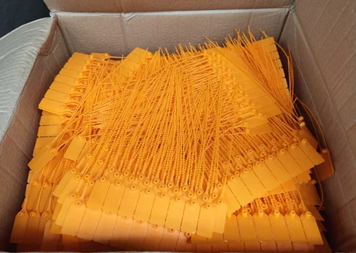 Red ,yellow ,orange Plastic Fire Extinguisher tamper Seal