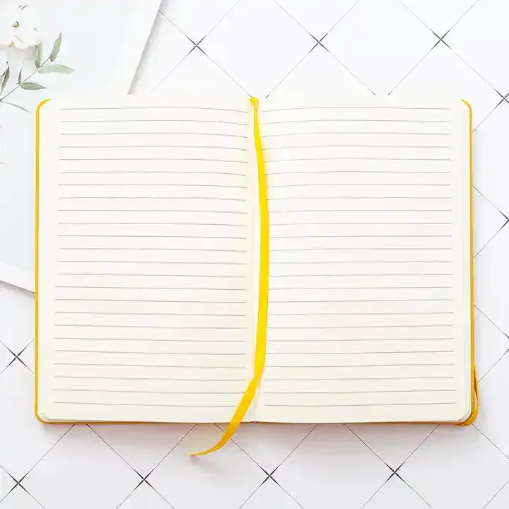 Wholesale Personalized A5 with Elastic Strap Hardcover Notebook Pu Leather Notebook Custom School Dairy Journal book