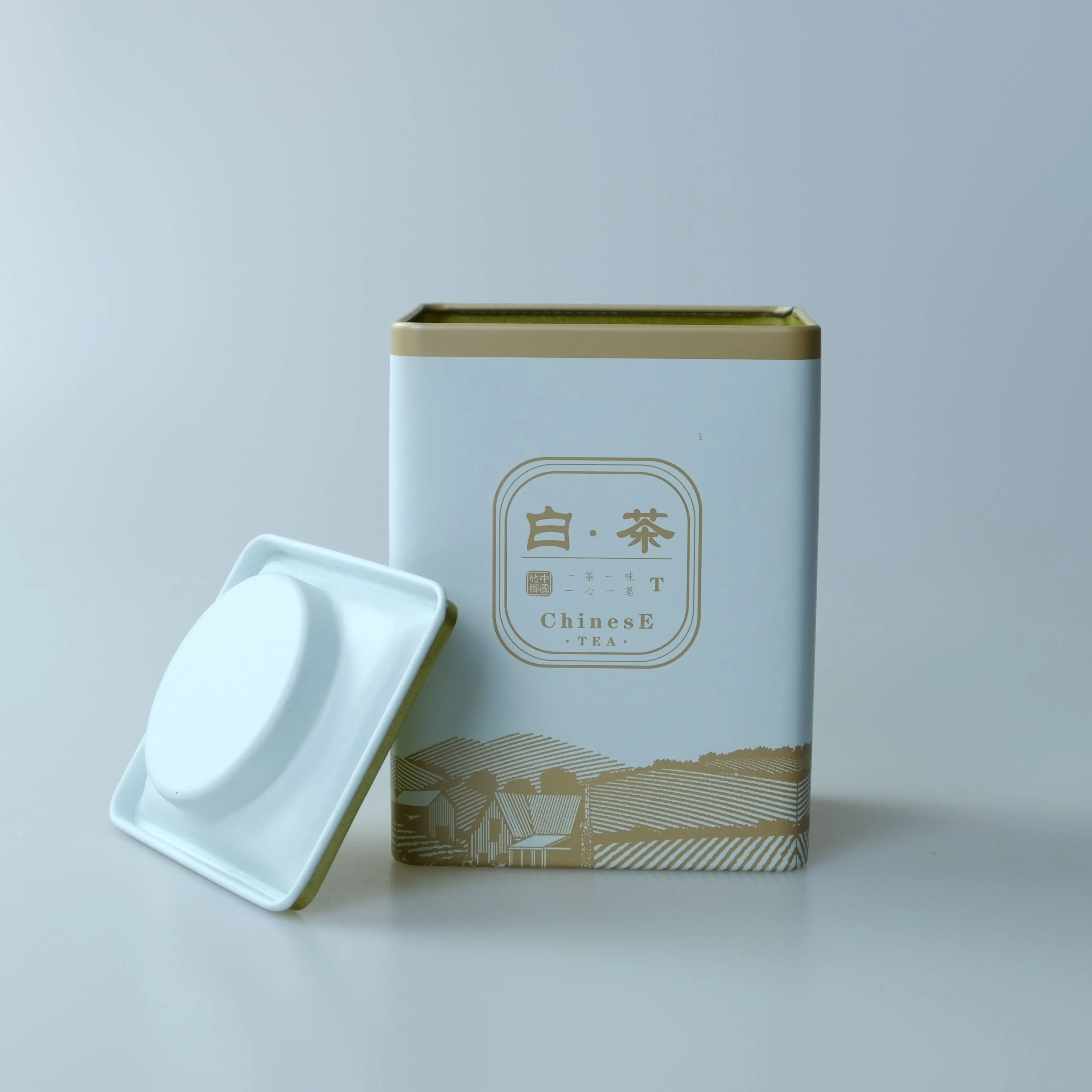 
Customized supply of metal containers, various types of beautifully designed tea boxes 