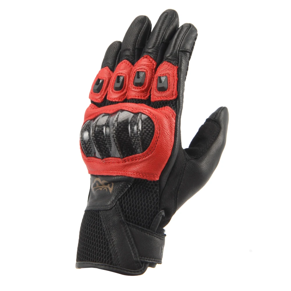 Carbon Fiber Hard Shell Wear-Resistant Knuckle Protection Breathable Motocross Diving Racing Motorbike Motor Hand Glove