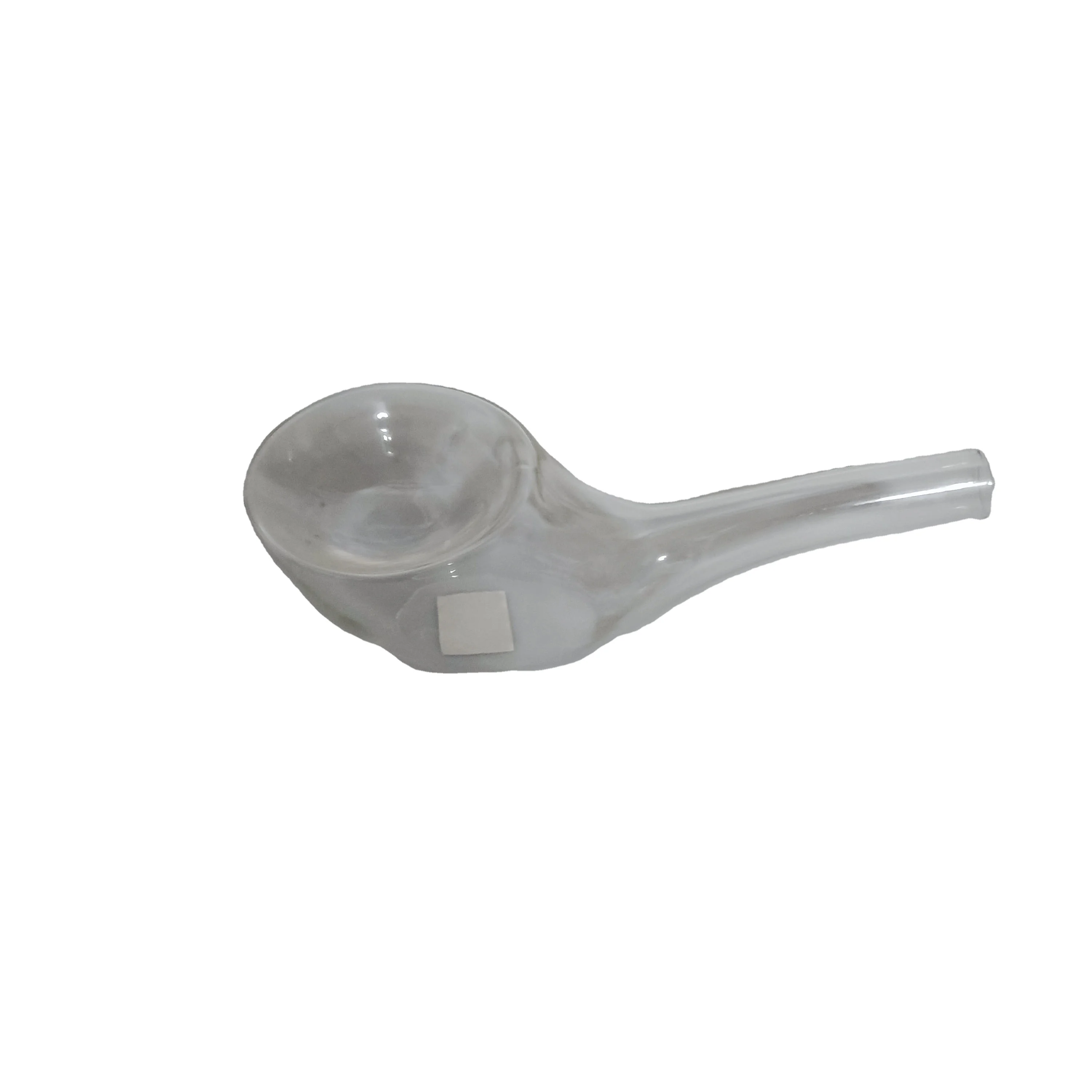 Handmade borosilicate glass double-layer smoking pipe Dry Ice Bowl