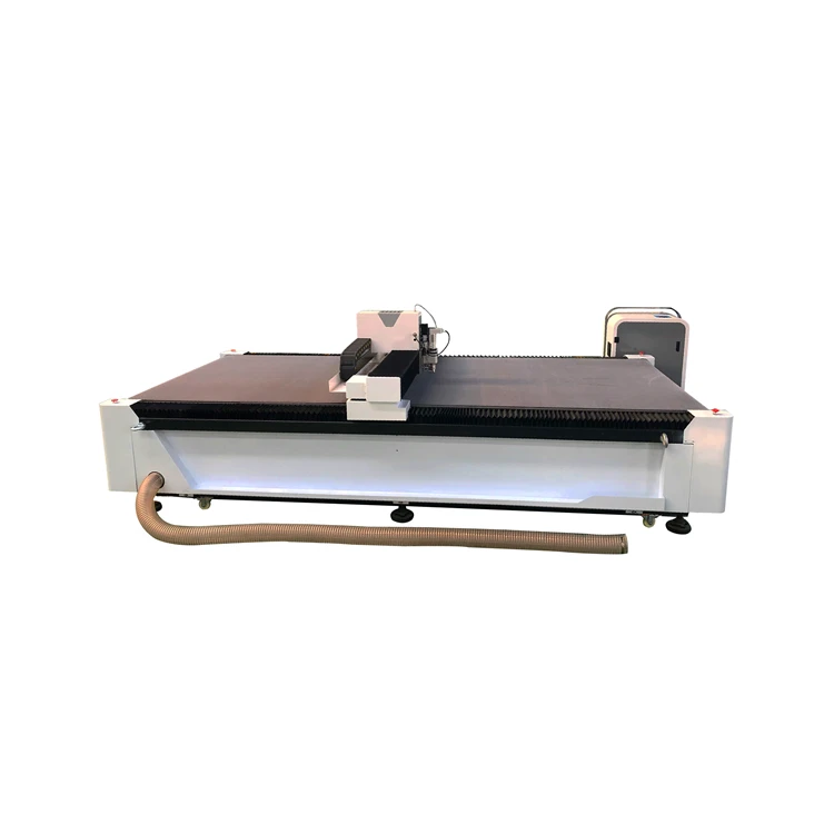 Weier Printed Apparel Cloth Cutter Machine Carpet Fabric CNC Knife Cutting Machine with Camera