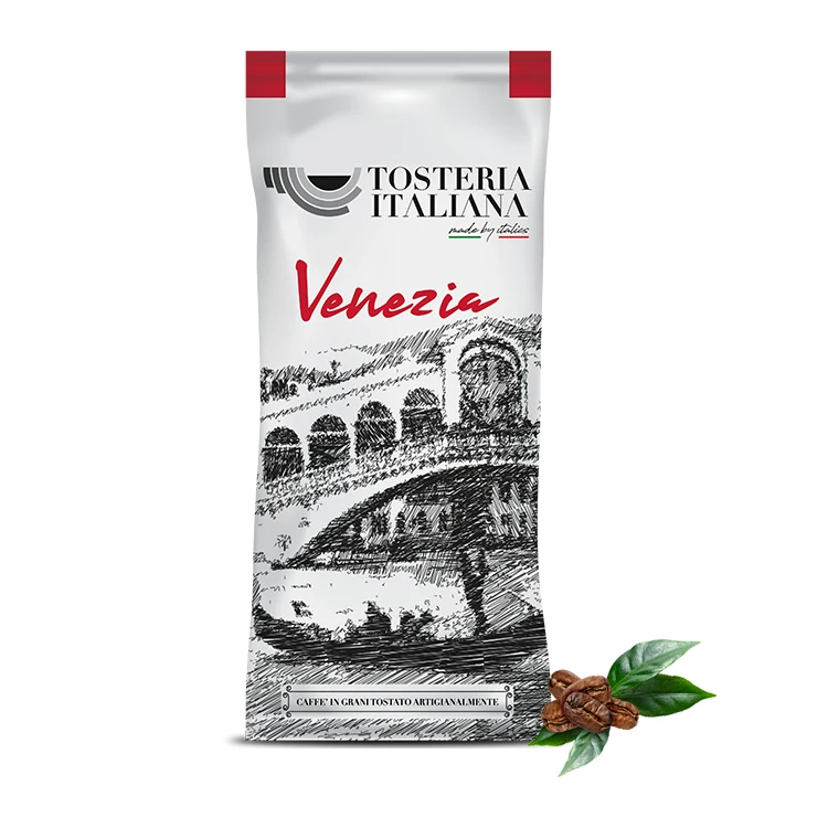 1 Kg Espresso Whole Beans Coffee Medium Roasted Arabica Robusta Blend Coffee Beans For Sale
