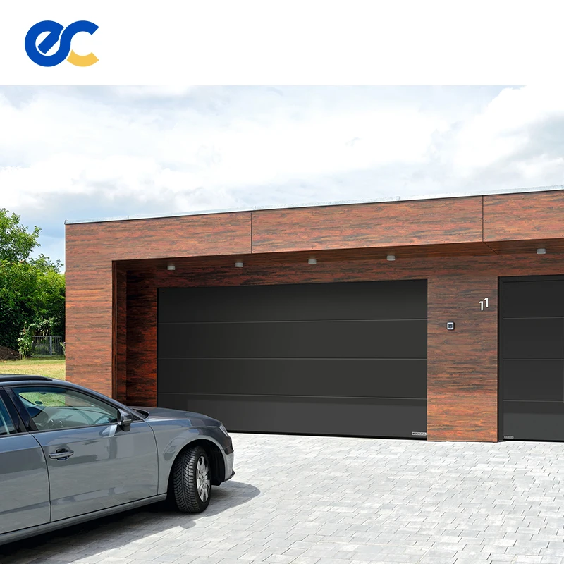 Electric roller shutter door aluminum tempered glass garage door
