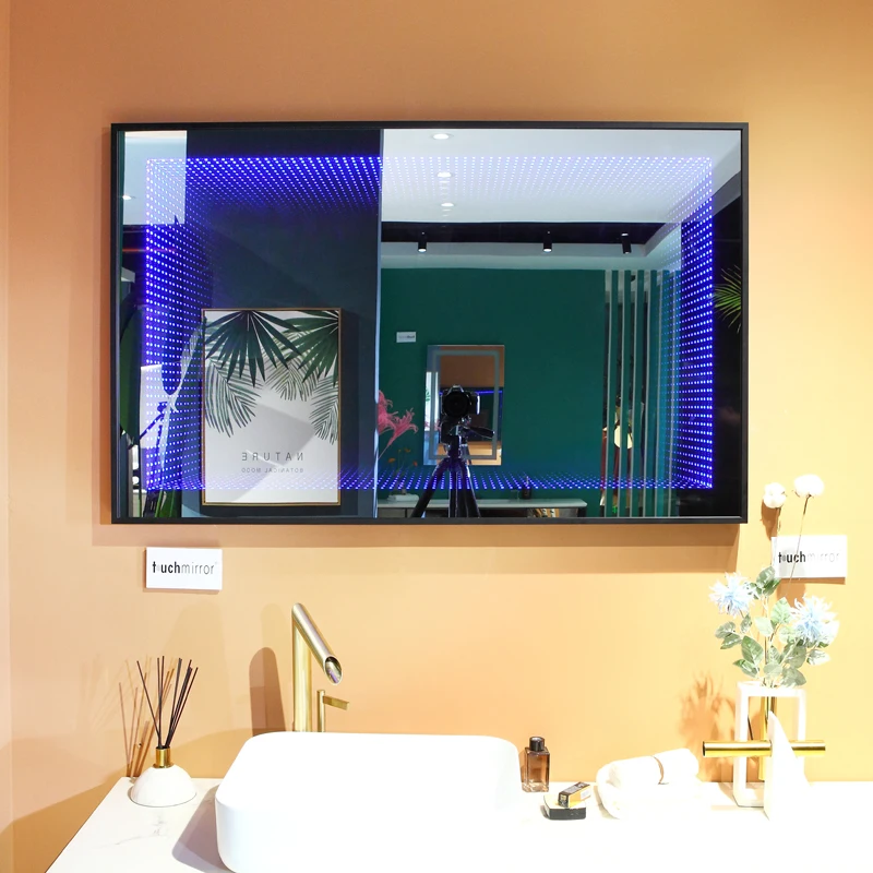 Factory wholesale led infinity light mirror