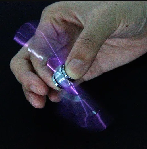 Touch screen capacitive gyro pen decompression turn rotating metal ballpoint pen multi-function finger decompression pen