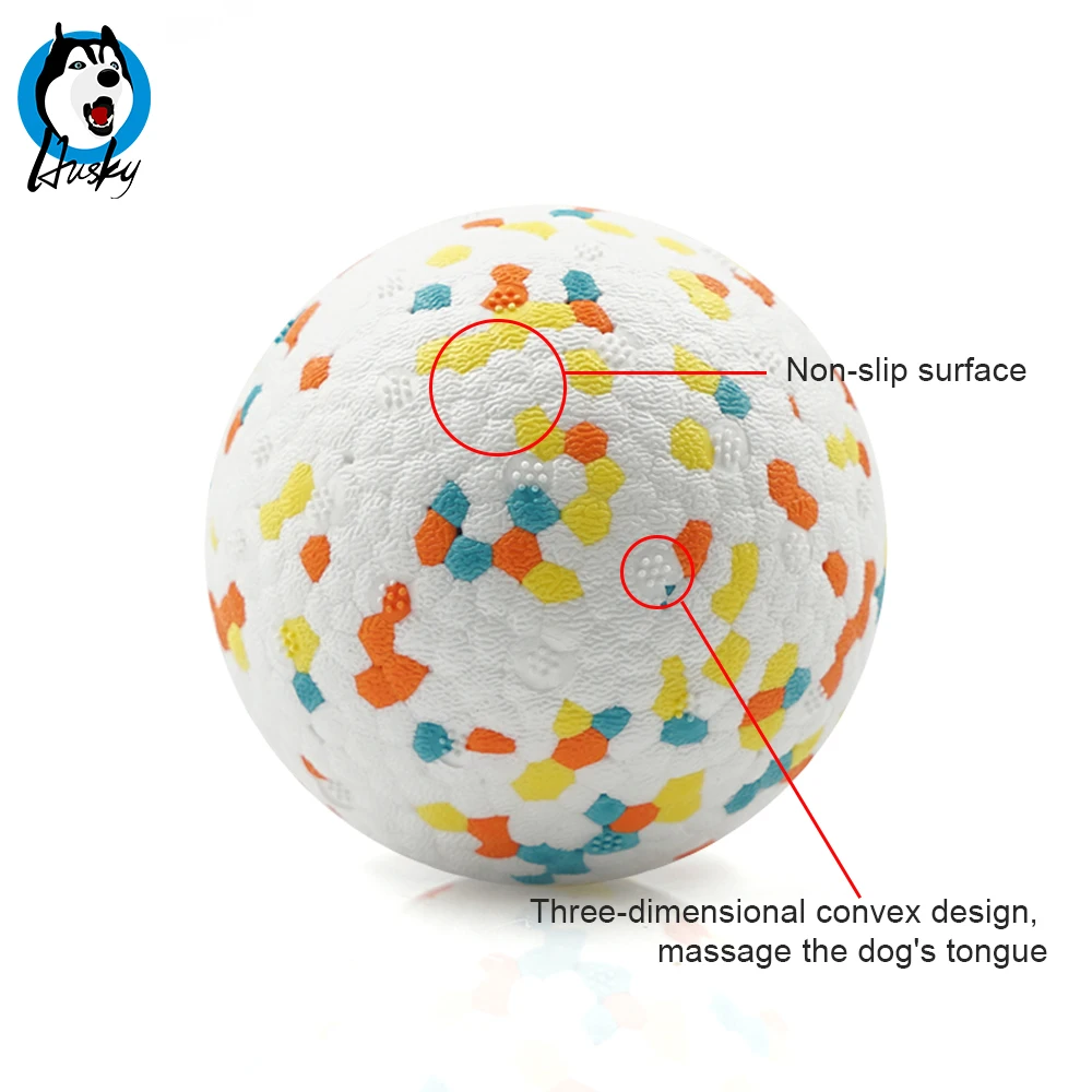 Chew Toy Training Treat Cat Launcher Thrower Chewing Playing Foam Small Indestruct Dog Ball
