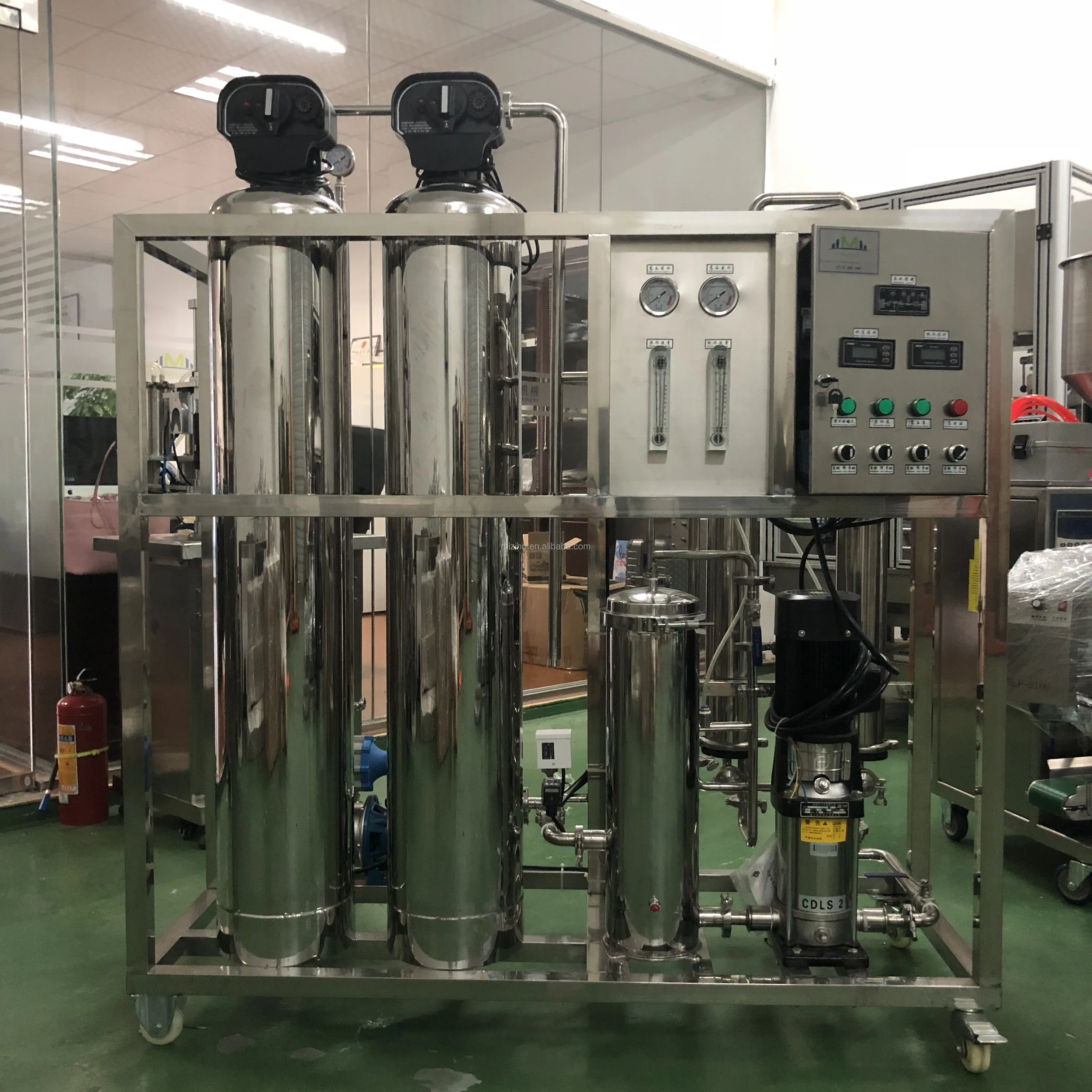 MZH-RO High quality 500L 316 stainless steel reverse osmosis water treatment equipment