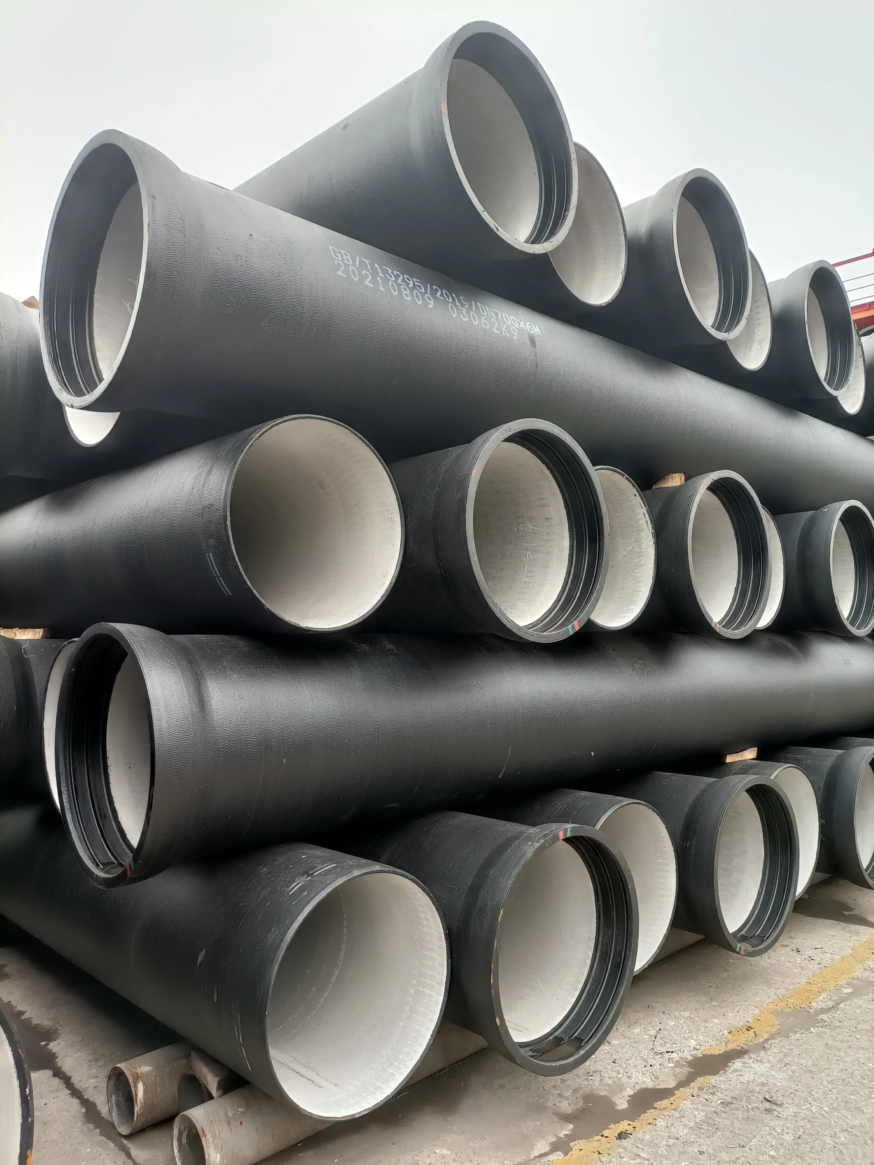 ISO2531 EN598 ductile iron pipe K9