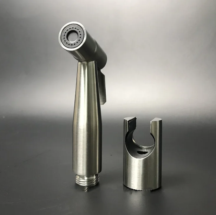 LNN14 Factory direct sales of 304 stainless steel toilet spray gun bidet shower nozzle pressurized handheld small shower head se