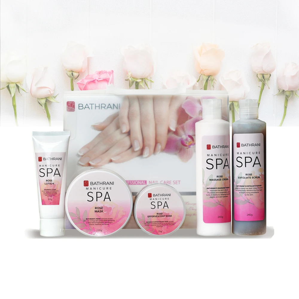 Bathrani Foot Care Spa Set Pomegranate Fruit Foot Cream Lotion with Fresh Scent Shea Butter Aloe Vera Gel Hand Soaking