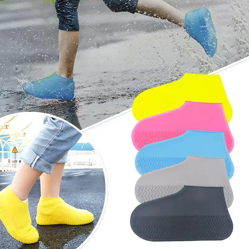 Arrival Silicone Waterproof Unisex Shoes Protectors Rain Boots Covers OPP Bag Factory Hot Selling New for Non-slip Washable Kids